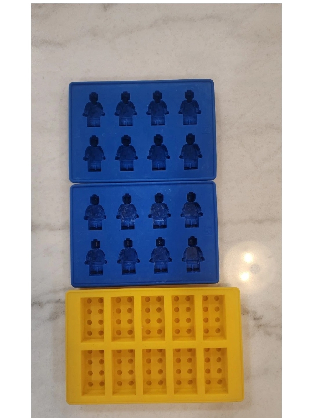 Lot Of 3 LEGO Silicone Molds